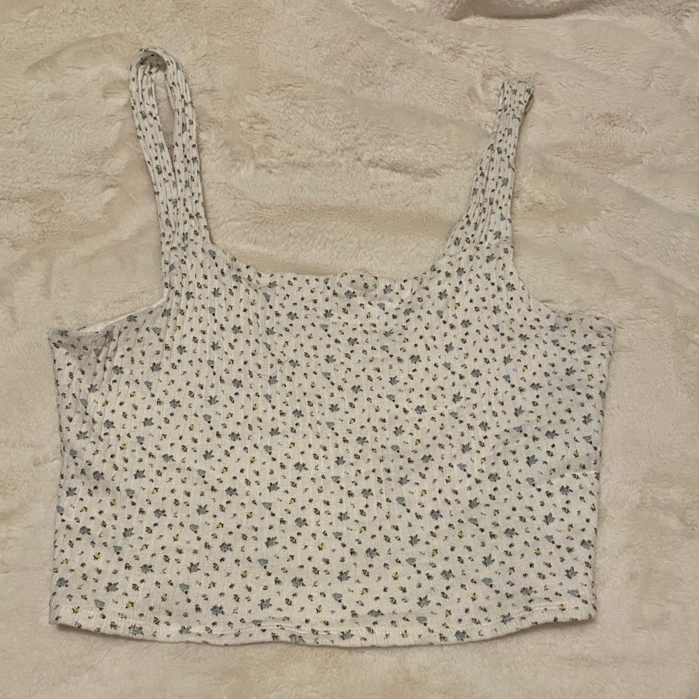 🔅AE floral cropped tank top🔅